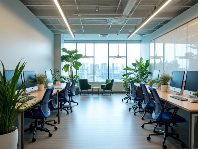 Modern office space at RoverTrack headquarters in Melbourne